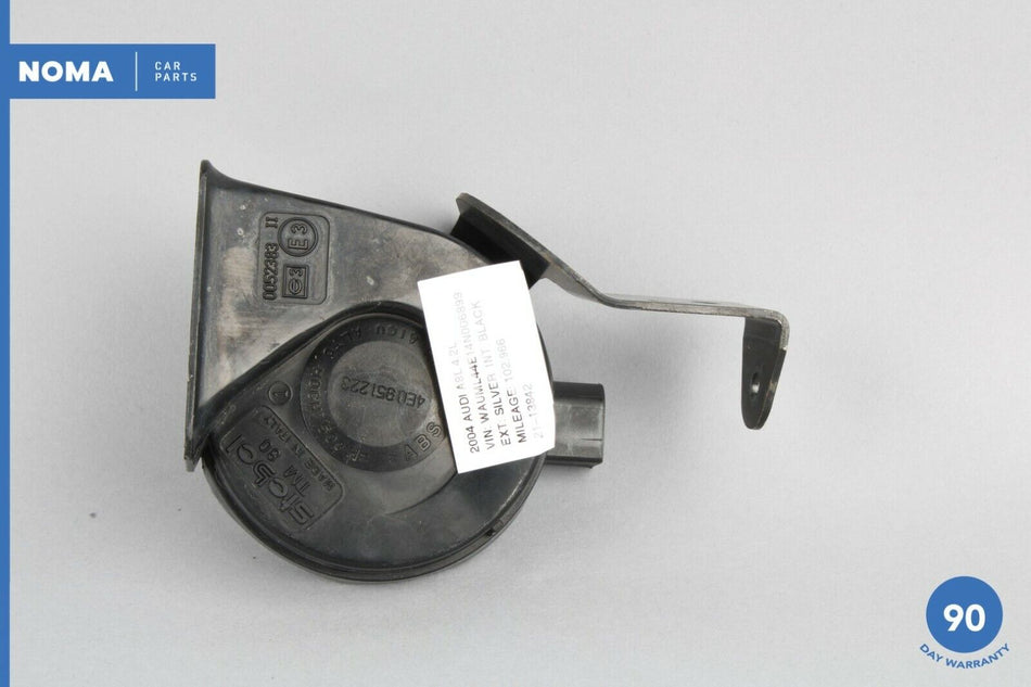 04-06 Audi A8 A8L D3 Quattro Front High Tone Pitch Horn Signal 4E0951223 OEM