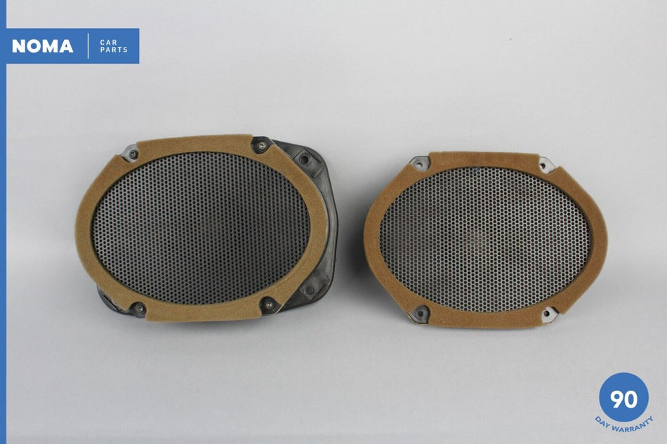 00-04 Jaguar S-Type X202 Rear & Front Left Radio Audio Sound Speaker Set OEM