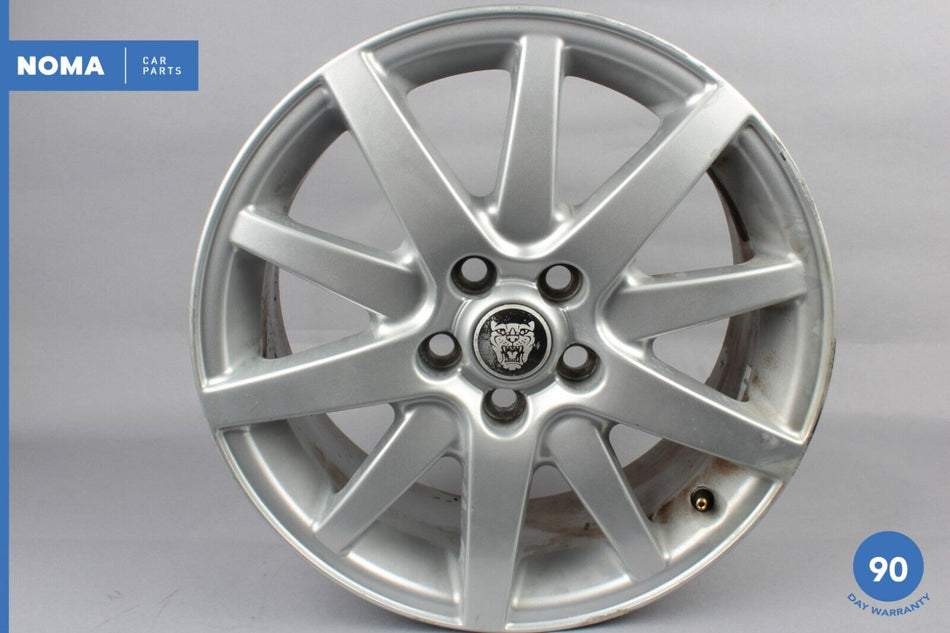 05-08 Jaguar S-Type X206 7.5Jx17 R17 10 Spoke Alloy Road Wheel Rim OEM