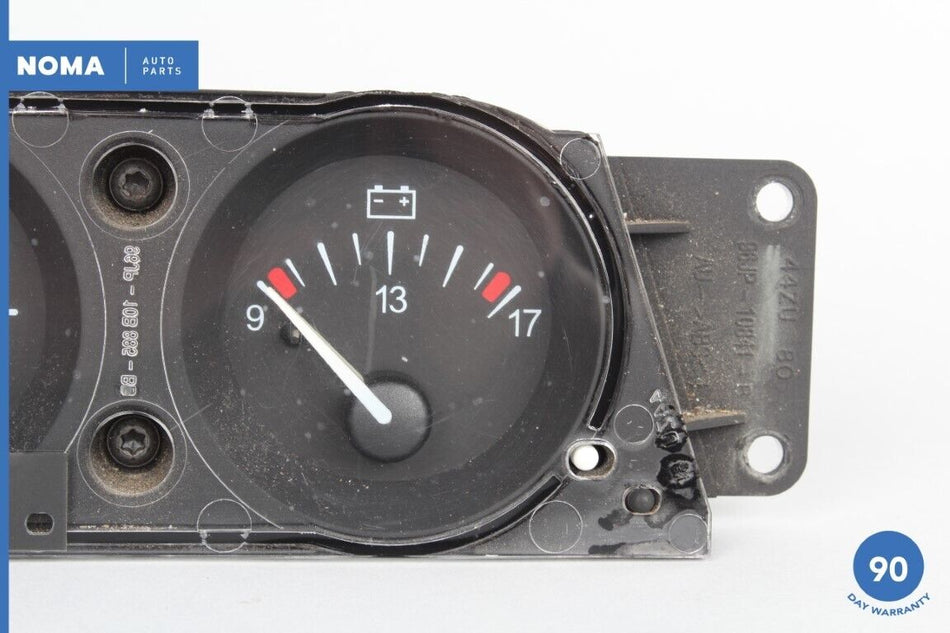 97-02 Jaguar XK8 XKR X100 Dashboard Oil Pressure Battery Clock Gauge Cluster OEM