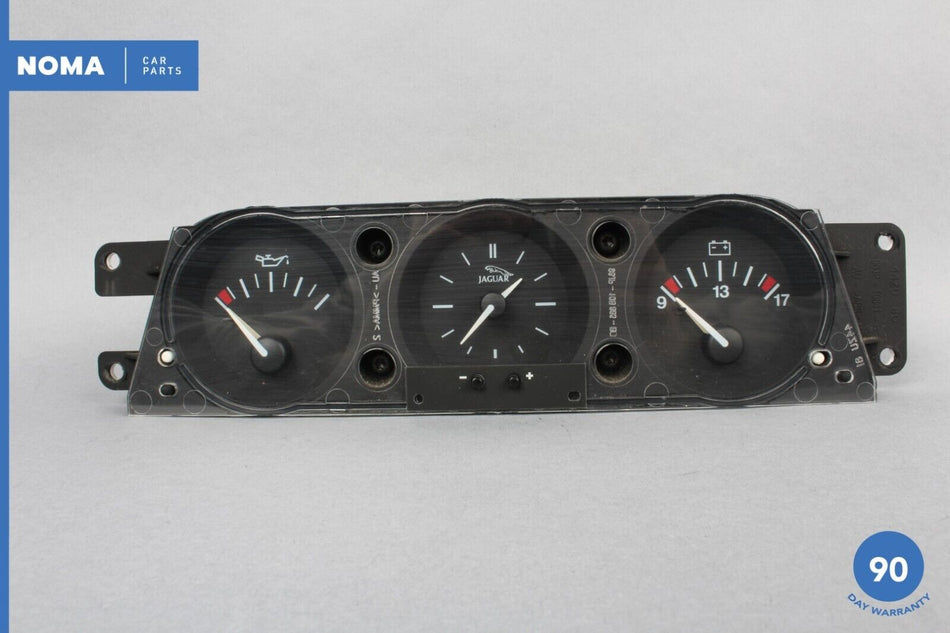 97-02 Jaguar XK8 XKR X100 Dashboard Oil Pressure Battery Clock Gauge Cluster OEM