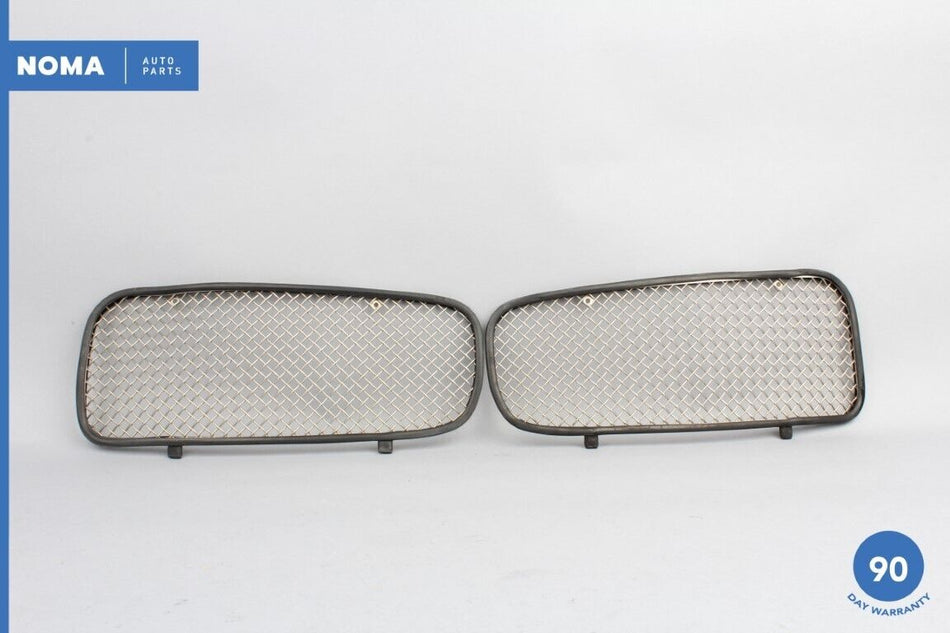 98-03 Jaguar XJR VDP X308 4.0L S/C Front Right & Left Radiator Grille Set OEM