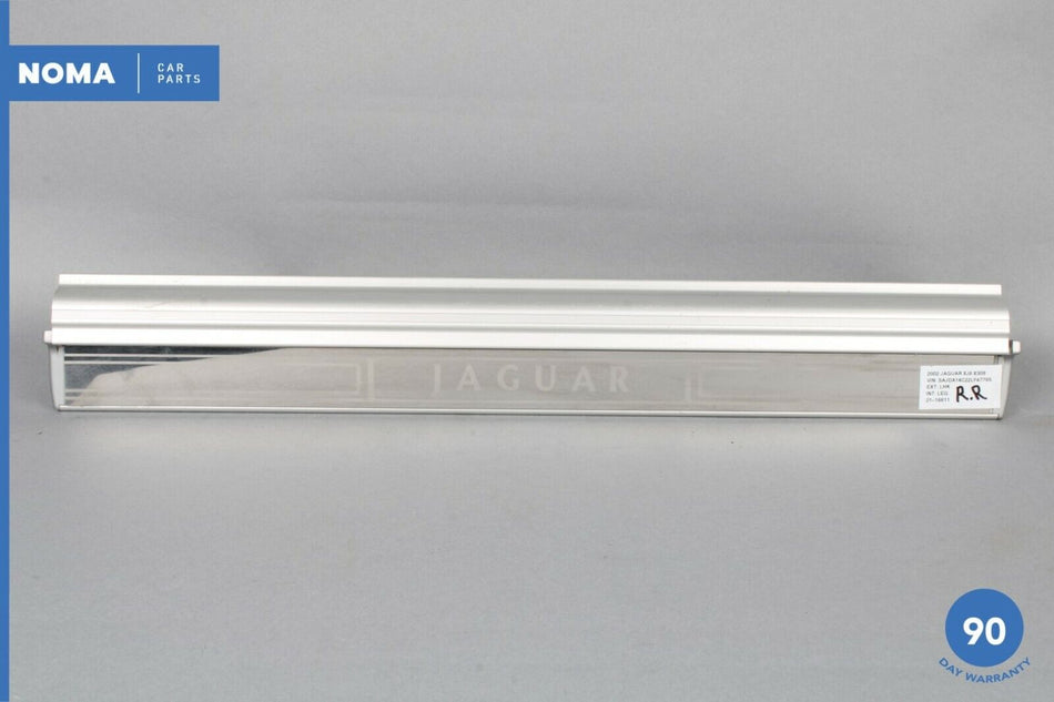 98-03 Jaguar XJ8 XJR X308 Rear Left Right Side Door Scuff Panel Trim Chrome OEM