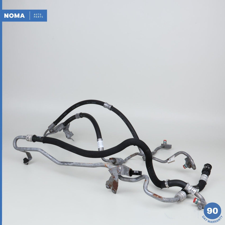 09-15 BMW 750LiX 650i Alpina P/S Power Steering Expansion & Return Hose Set OEM