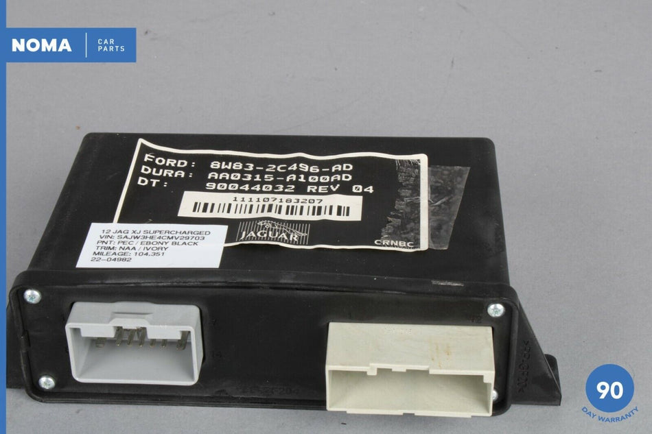 11-12 Jaguar XJ XJR XJL X351 Parking Brake Control Module Unit 8W832C496AD OEM