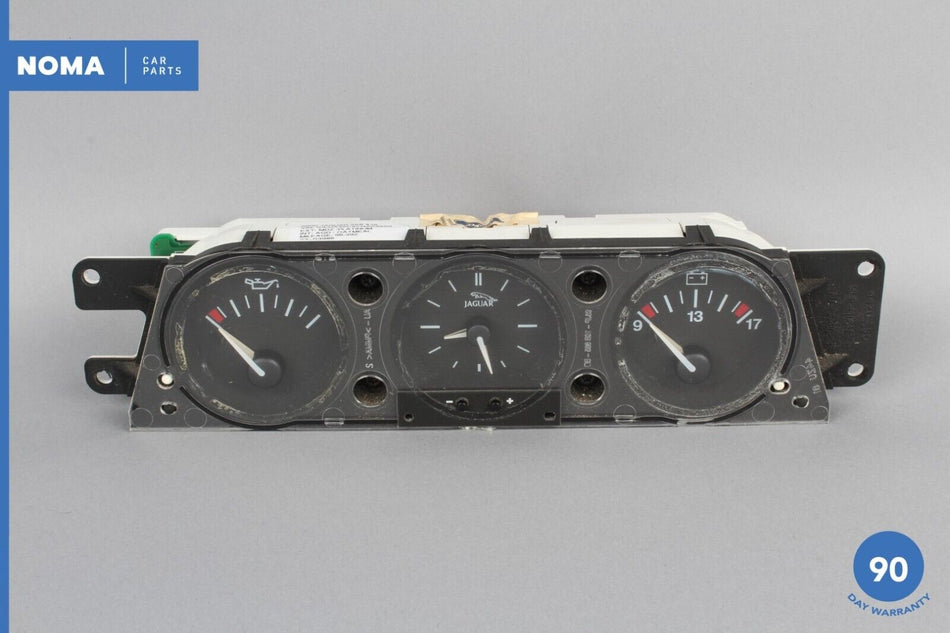 97-02 Jaguar XK8 XKR X100 Dashboard Oil Pressure Battery Clock Gauge Cluster OEM