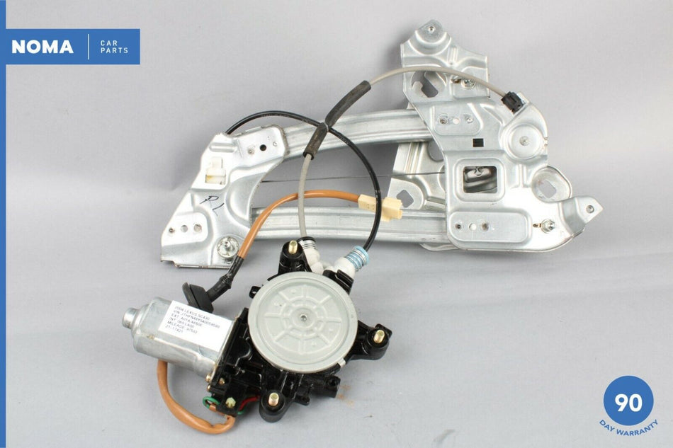 02-10 Lexus SC430 Z40 Convertible Rear Left Quarter Window Regulator Motor OEM