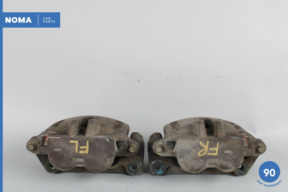 03-05 Jaguar S-Type X204 Front Right & Left Brake Caliper Housing Set of 2 OEM