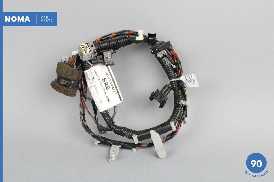 08-09 Jaguar X350 X358 XJ8 Rear Left Trunk Lid Wire Harness 5W9314A227SAE OEM