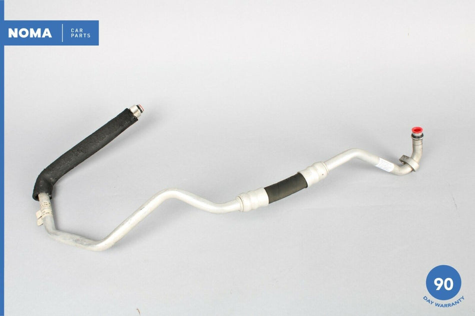 01-04 Jaguar XK8 X100 Engine Motor Fluid Oil Cooler Feed Hose Line MJE7470AB OEM