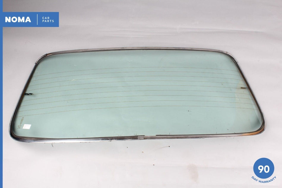 84-87 Jaguar XJ6 VDP Series 3 Rear Back Windshield Window Glass w/ Chrome OEM