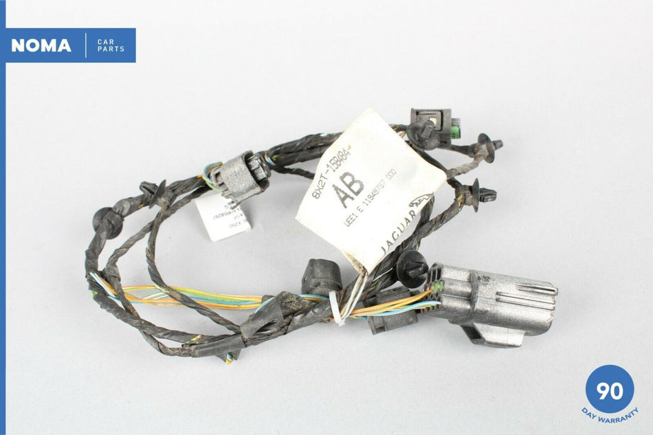 09-15 Jaguar X250 XF XFR Rear Bumper Wire Wiring Harness 8X2T15B484AB OEM