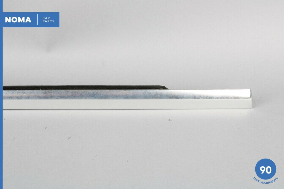 03-08 Jaguar X204 S-Type Rear Right Door Exterior Window Molding Seal Chrome OEM