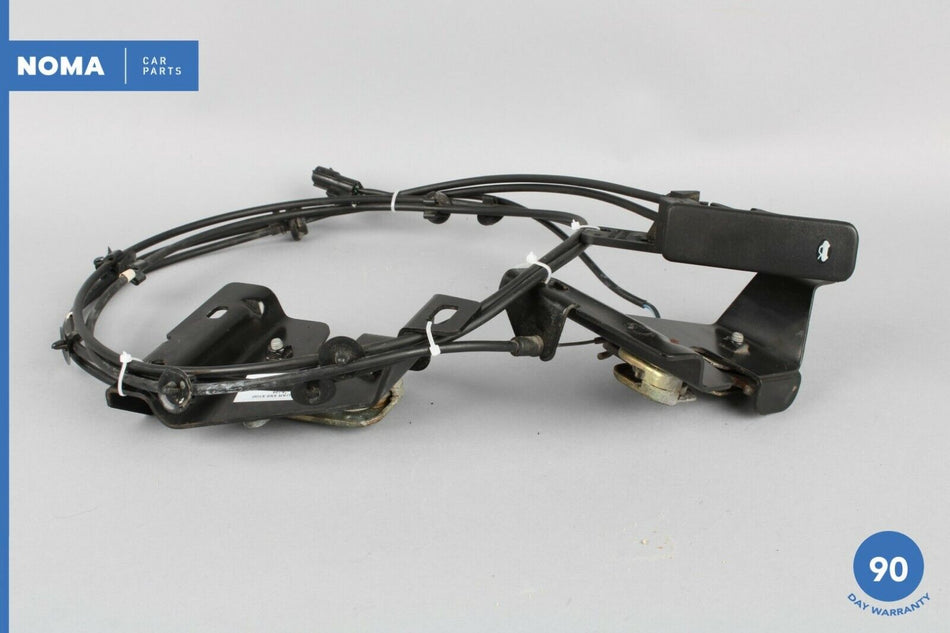 1997-2003 Jaguar XK8 XKR X100 Hood Latch Lock Set w/ Cable Release Lever OEM