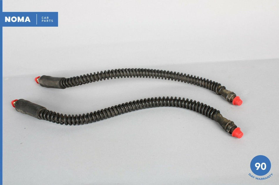 97-99 Jaguar XK8 X100 Front Left Right Flexible Brake Line Set of 2 OEM