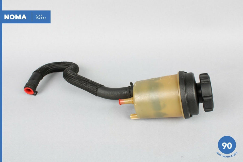 09-15 Jaguar XF X250 Power Steering Fluid Reservoir Tank w/ Hose 6G913R700AB OEM