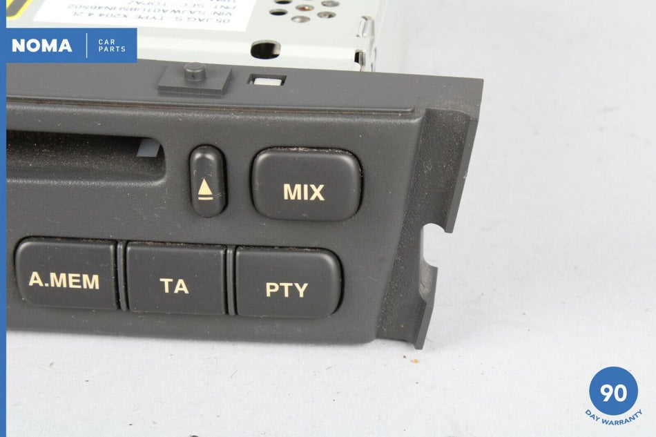 03-08 Jaguar S-Type X204 AM FM CD Audio Radio Player Control Switch OEM