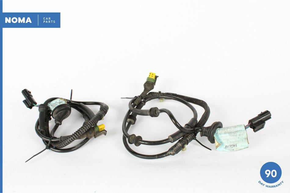 1997 Jaguar XK8 X100 Rear ABS Wheel Speed Sensor Harness Set of 2 LJA3410BF OEM