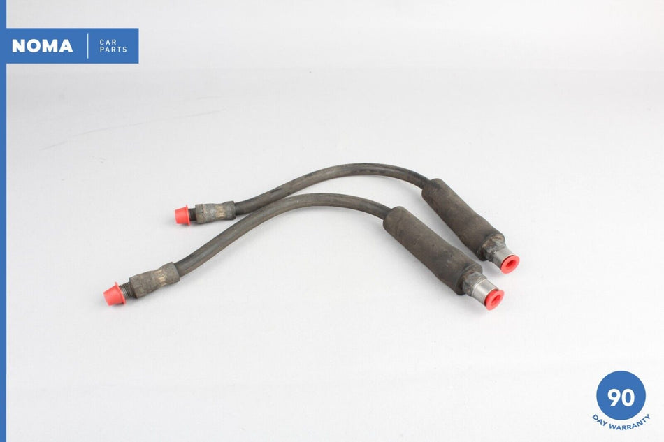 08-10 BMW 535i E60 Rear Right & Left Side Hydraulic Brake Hose Line Pipe Set OEM