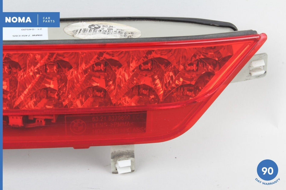 01-05 BMW 745i E65 E66 Rear Right Passenger Side Trunk Boot Lid Tail Light OEM