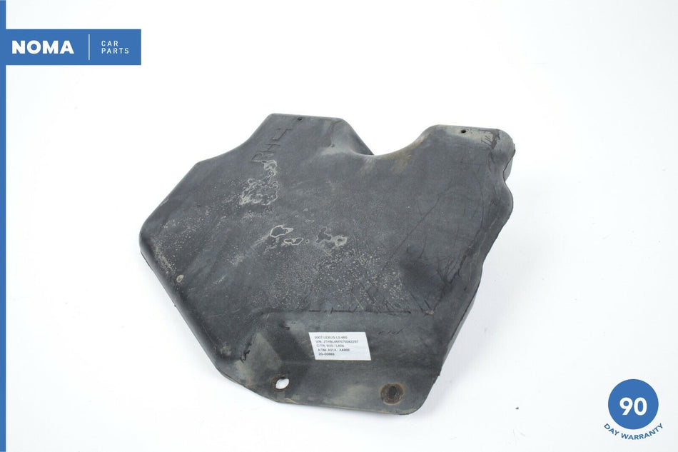 07-17 Lexus LS460 XF40 Rear Right Side Differential Cover Protector Shield OEM