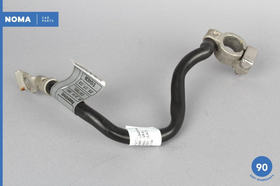 03-08 BMW Z4 E85 Roadster Battery Terminal Negative Cable 8374991 OEM