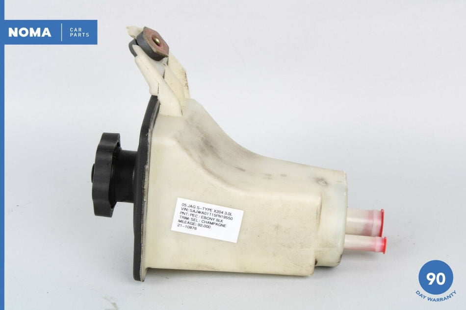 03-08 Jaguar S-Type X204 Power Steering Fluid Reservoir Bottle XW433R700AC OEM