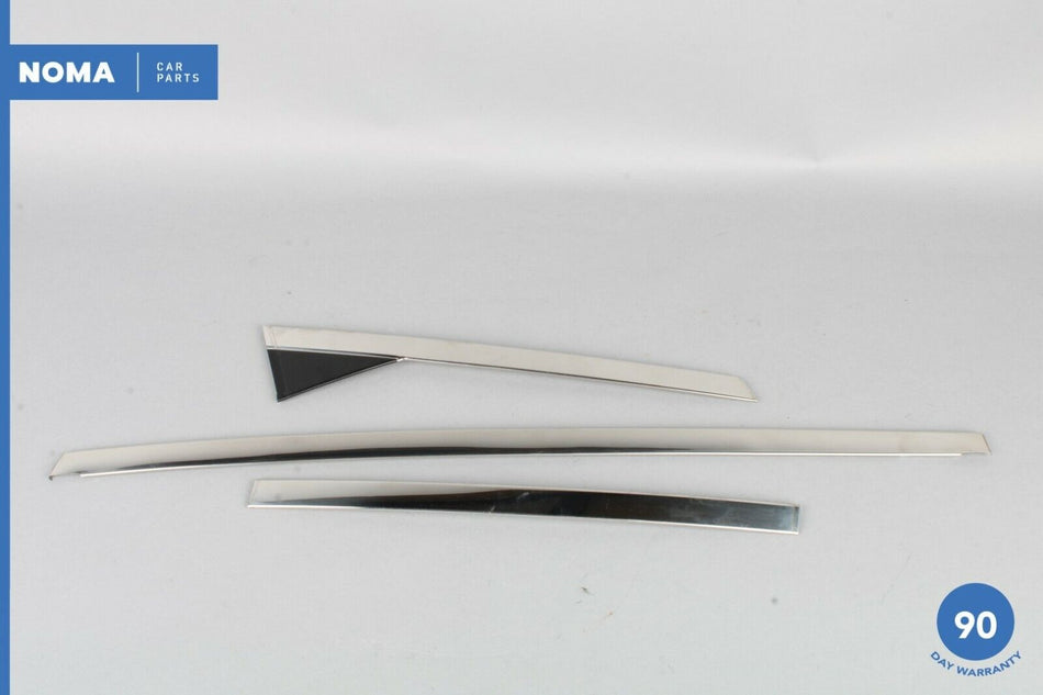 98-03 Jaguar XJR XJ8 X308 SWB Rear Right Side Outer Door Window Molding Set OEM