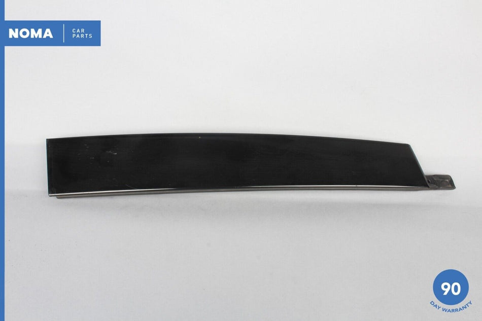 00-02 Jaguar S-Type X200 Front Left Side Outer Door B-Pillar Molding Black OEM