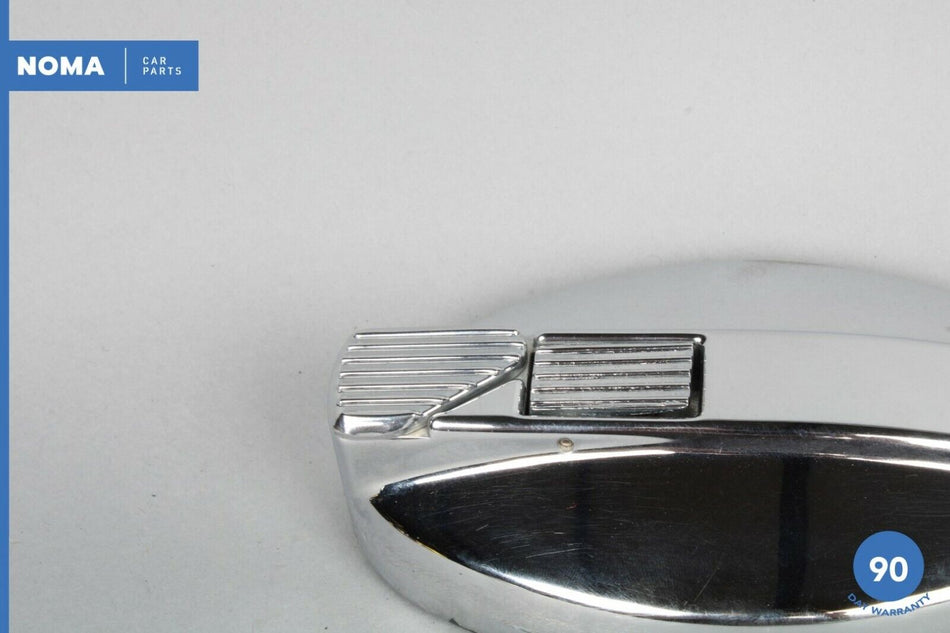 84-87 Jaguar XJ6 Series III Right Passenger Side Fuel Filler Door Cap Chrome OEM