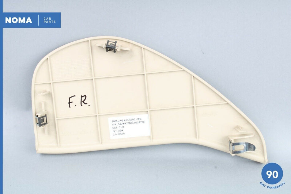 04-09 Jaguar XJR XJ8 X350 X358 Front Right Passenger Side Dash End Panel ADX OEM