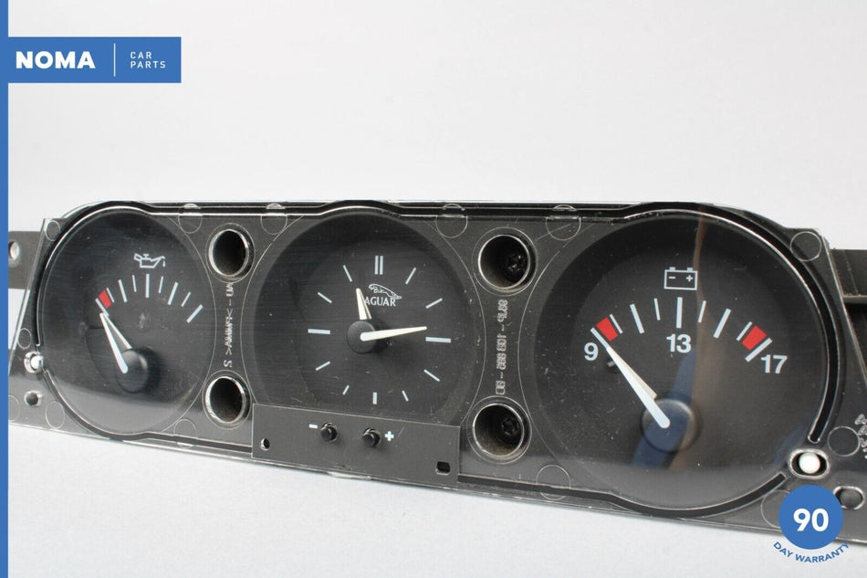 97-02 Jaguar XK8 XKR X100 Dashboard Oil Pressure Battery Clock Gauge Cluster OEM