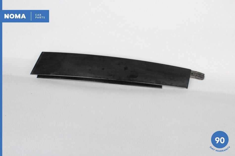 00-02 Jaguar S-Type X200 Front Right Side Outer Door B-Pillar Molding Black OEM