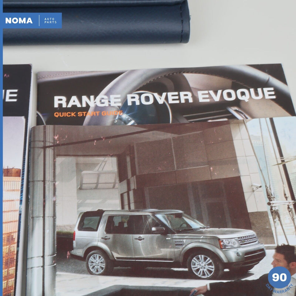 2013 Range Rover Evoque L538 Passport To Service & Quick Start Guide OEM