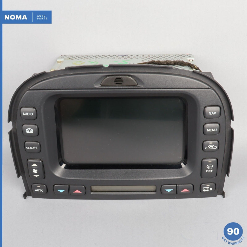 03-08 Jaguar S-Type X200 Navigation Player Screen Climate Module XR830223 OEM