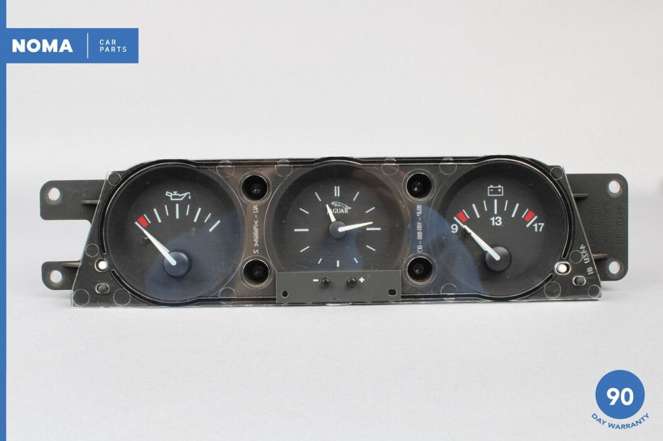 97-02 Jaguar XK8 XKR X100 Dashboard Oil Pressure Battery Clock Gauge Cluster OEM