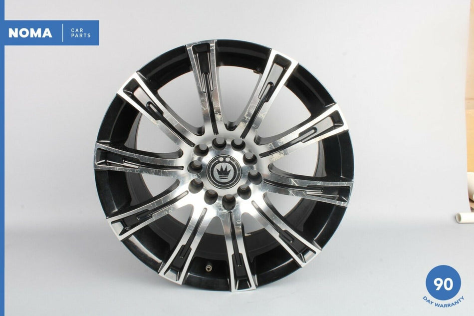 03-08 Jaguar S-Type X202 7.5Jx16 R16 9 Spoke Alloy Wheel Rim w/ Logo Crown Konig