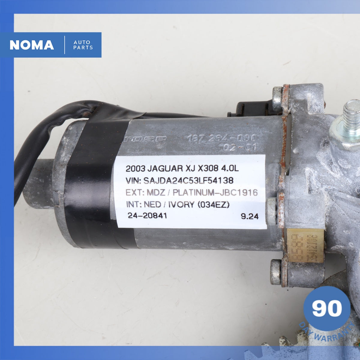 95-03 Jaguar X308 XJ8 XJR Rear Right Passenger Side Window Regulator Motor OEM - photo 14