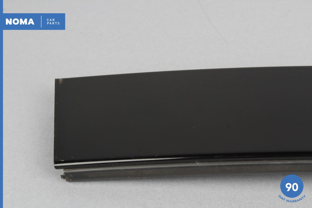 03-08 Jaguar S-Type X202 Front Left Side Outer Door B-Pillar Molding Black OEM - photo 5