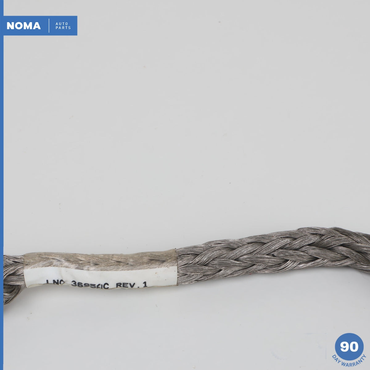 97-06 Jaguar XK8 XKR X100 Battery Ground Negative Cable Braided LNC3695AC OEM - photo 8