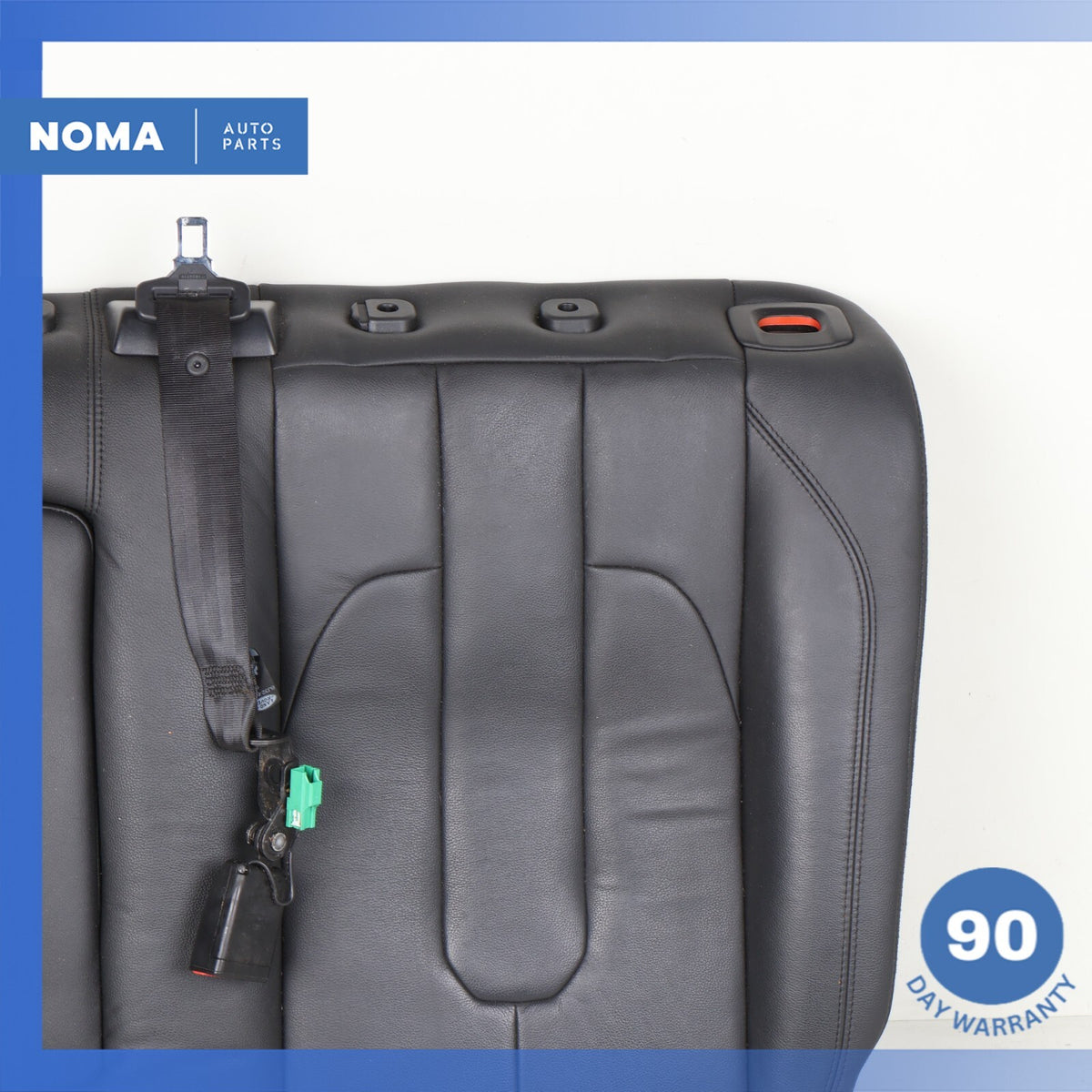 12-15 Range Rover Evoque L538 Rear Left & Right Upper Seat Cushion Set Black OEM - photo 3