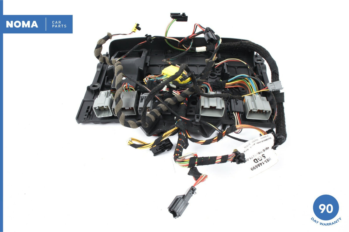 04-07 Jaguar XJ8 VandenPlas Front Right Passenger Seat Wire Harness w/ Cover OEM - photo 1