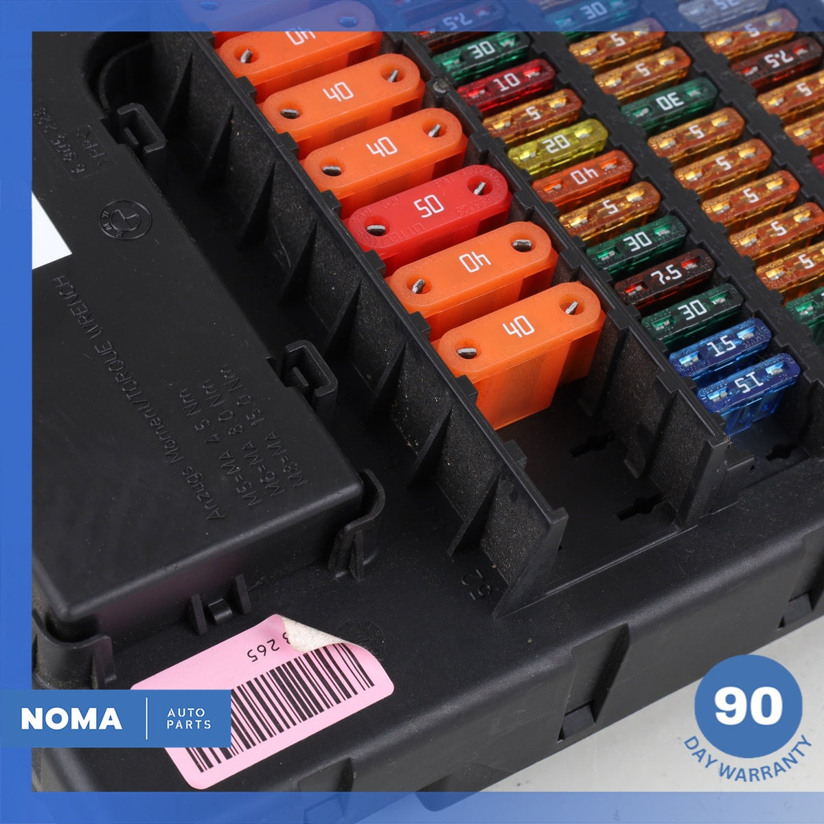 03-08 BMW E85 Z4 Engine Motor Relay Junction Terminal Fusebox Fuse Box OEM - photo 5