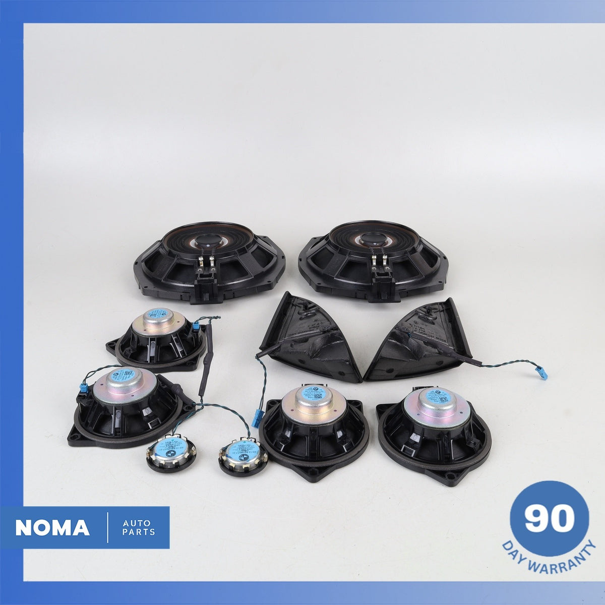 BMW F07 535i 550i GT Interior Audio Sound Tweeter Speaker Set OEM - photo 12