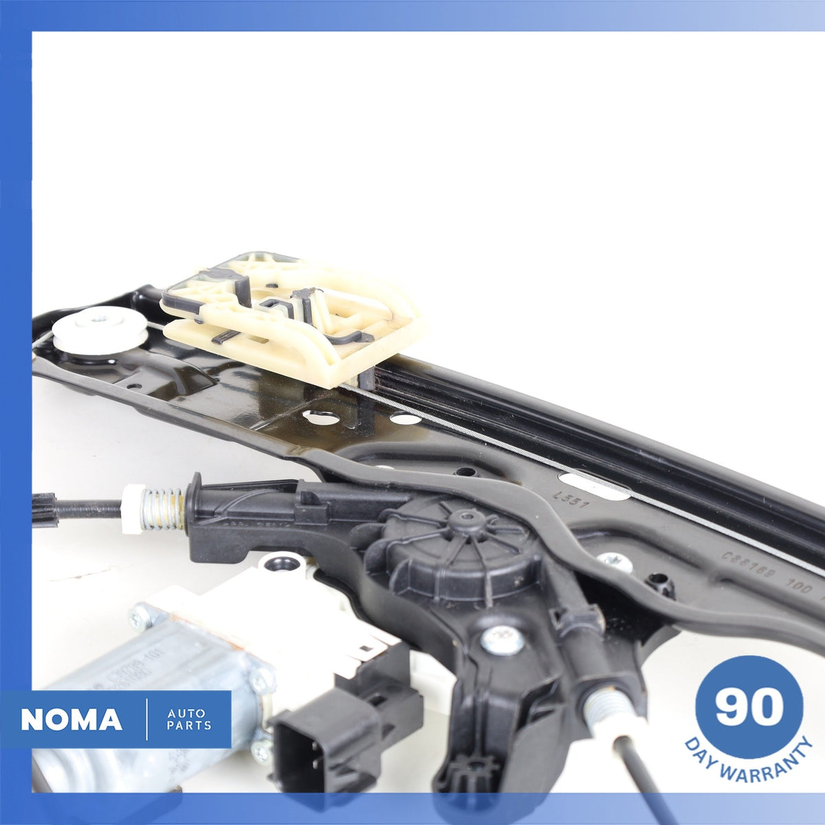 2020 LR Range Rover Evoque L551 Front Right Door Window Regulator w/ Motor OEM - photo 3
