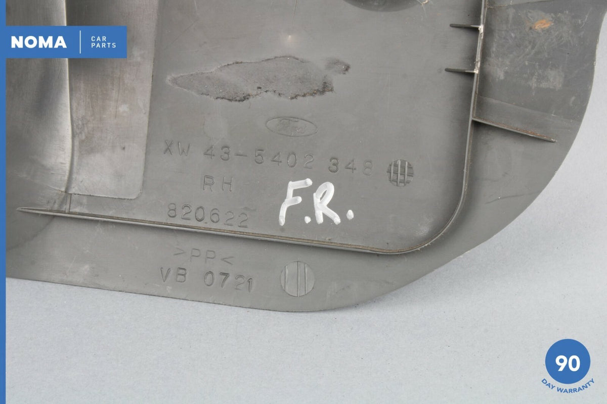 03-08 Jaguar S-Type X202 Front Right Passenger Lower Kick Panel Trim LHJ OEM - photo 7