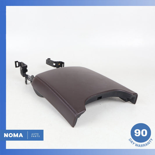10-19 Jaguar X351 XJ XJR Center Console Armrest Lid Trim w/ Bracket Brown OEM - photo 1