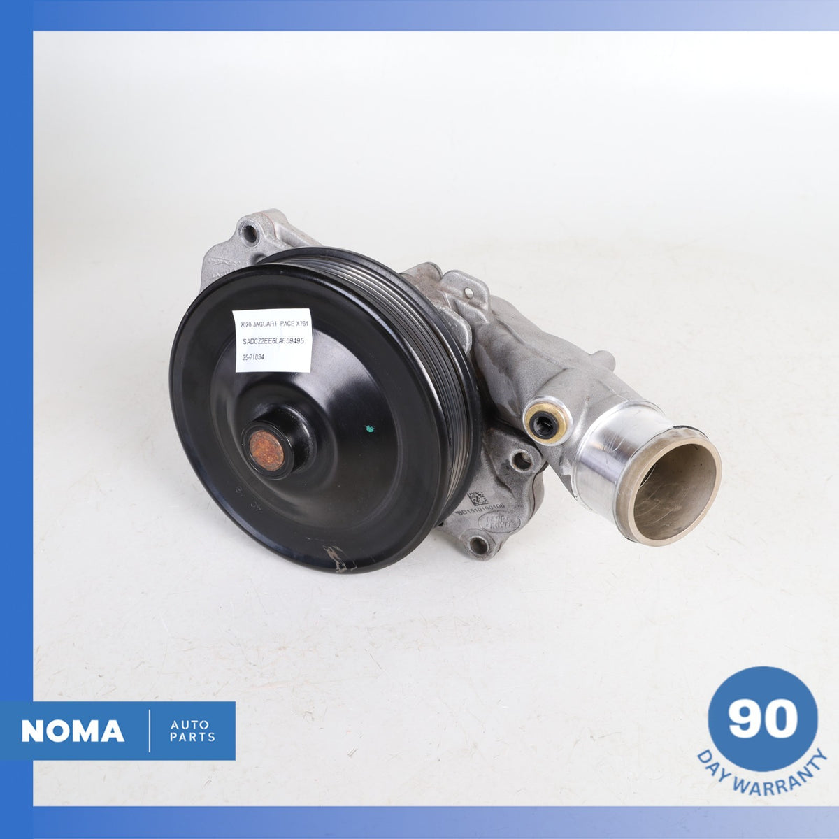 10-23 Jaguar X761 F-Pace XK Engine Coolant Water Pump w/ Pulley 8W938K500BC OEM - photo 1
