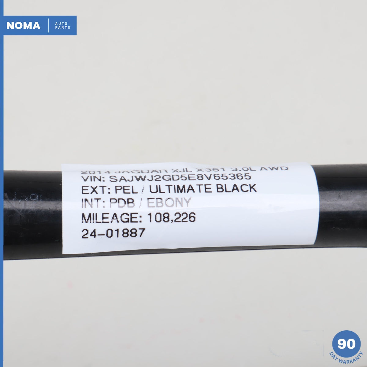 13-19 Jaguar XJL X351 3.0L S/C Breather Vacuum Outlet Hose Tube DX239D438AB OEM - photo 13