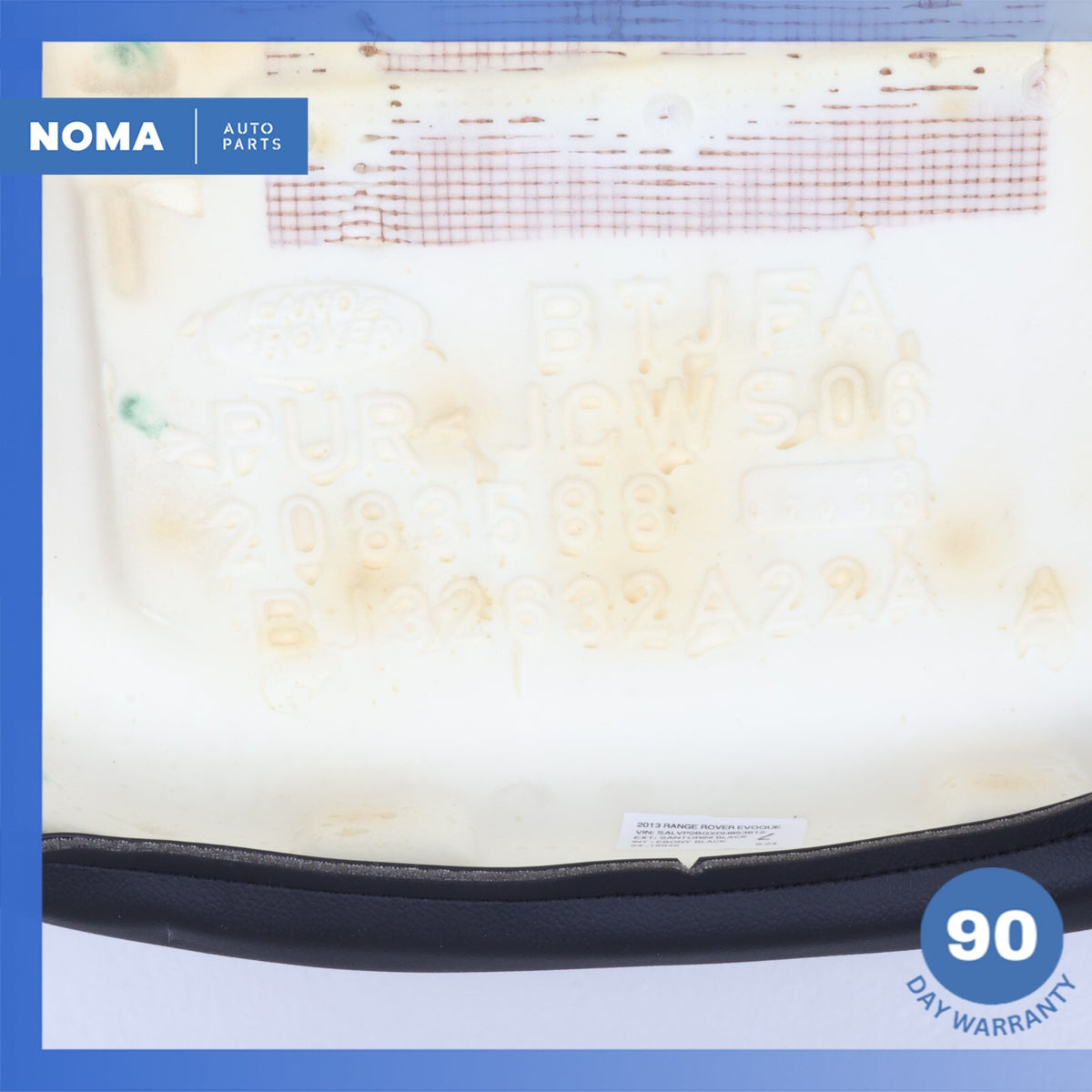 12-15 Range Rover Evoque L538 4DR Front Left Side Lower Bottom Seat Cushion OEM - photo 22